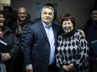 Orbán Viktor Dunaújvárosban - fotó: Sándor Judit