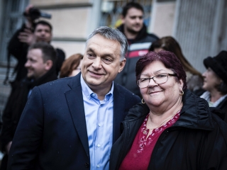 Orbán Viktor Dunaújvárosban - fotó: Sándor Judit