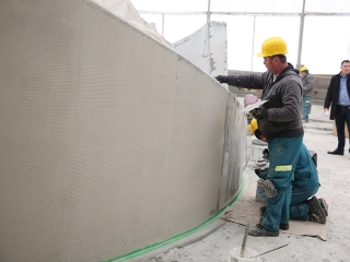 Az élményfürdő felújítása - fotó: Sándor Judit