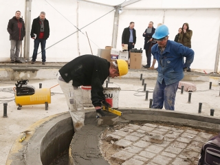 Az élményfürdő felújítása - fotó: Sándor Judit