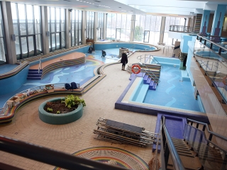 Az élményfürdő felújítása - fotó: Sándor Judit