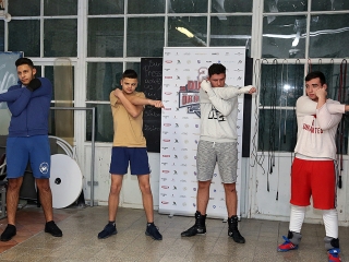 DÖSE ökölvívó felkészülés - fotó: Sándor Judit