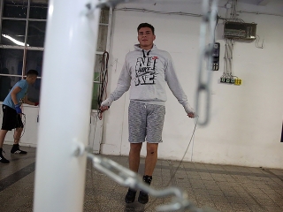 DÖSE ökölvívó felkészülés - fotó: Sándor Judit