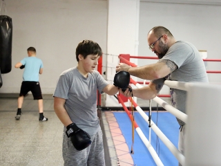 DÖSE ökölvívó felkészülés - fotó: Sándor Judit