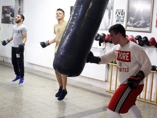 DÖSE ökölvívó felkészülés - fotó: Sándor Judit