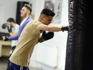 DÖSE ökölvívó felkészülés - fotó: Sándor Judit