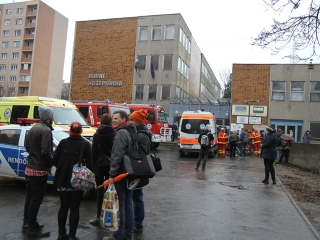 Gázszivárgás a Rudasban - fotó: Sándor Judit