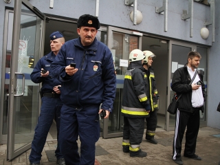 Gázszivárgás a Rudasban - fotó: Sándor Judit