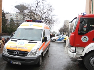 Gázszivárgás a Rudasban - fotó: Sándor Judit