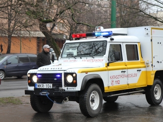 Gázszivárgás a Rudasban - fotó: Sándor Judit