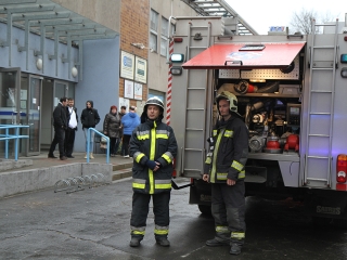 Gázszivárgás a Rudasban - fotó: Sándor Judit