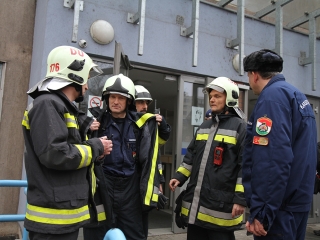 Gázszivárgás a Rudasban - fotó: Sándor Judit