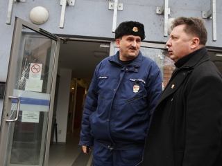 Gázszivárgás a Rudasban - fotó: Sándor Judit