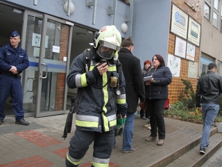 Gázszivárgás a Rudasban - fotó: Sándor Judit