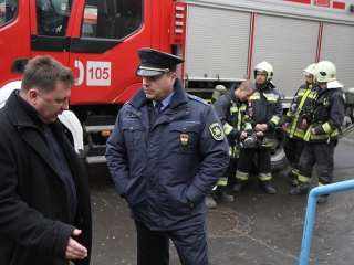 Gázszivárgás a Rudasban - fotó: Sándor Judit