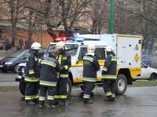 Gázszivárgás a Rudasban - fotó: Sándor Judit