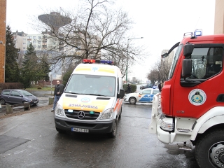 Gázszivárgás a Rudasban - fotó: Sándor Judit