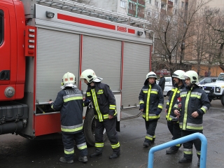 Gázszivárgás a Rudasban - fotó: Sándor Judit