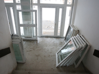 Felújítások a Petőfi iskolában - fotó: Sándor Judit