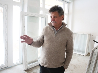 Felújítások a Petőfi iskolában - fotó: Sándor Judit