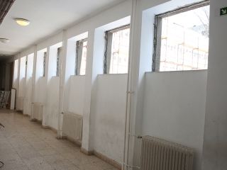 Felújítások a Petőfi iskolában - fotó: Sándor Judit