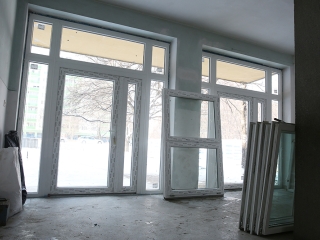 Felújítások a Petőfi iskolában - fotó: Sándor Judit