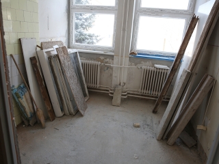 Felújítások a Petőfi iskolában - fotó: Sándor Judit