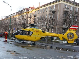 Mentőhelikopteres mentőakció - fotó: Sándor Judit
