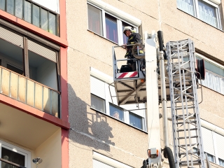 Mentőhelikopteres mentőakció - fotó: Sándor Judit