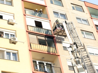 Mentőhelikopteres mentőakció - fotó: Sándor Judit