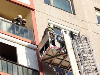 Mentőhelikopteres mentőakció - fotó: Sándor Judit