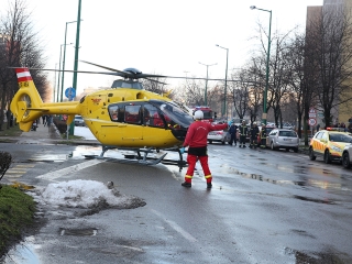 Mentőhelikopteres mentőakció - fotó: Sándor Judit