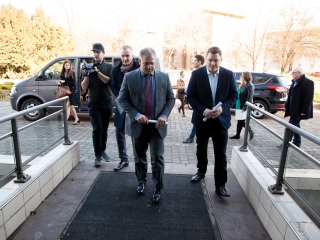 Kósa Lajos Dunaújvárosban - fotó: Ónodi Zoltán