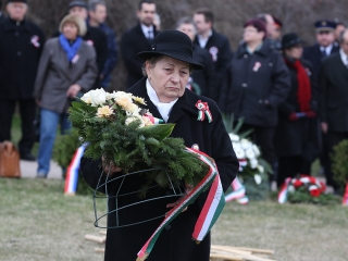 Március 15. - Ünnepség a '48-as emlékműnél - fotó: Sándor Judit