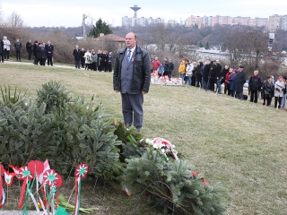 Március 15. - Ünnepség a '48-as emlékműnél - fotó: Sándor Judit