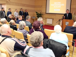 Balog Zoltán Dunaújvárosban - fotó: 