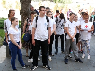 Elsősegélynyújtó verseny - fotó: Sándor Judit