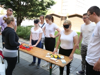 Elsősegélynyújtó verseny - fotó: Sándor Judit