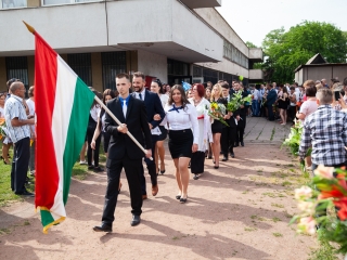 Ballagás a Dunaferr iskolában (2018) - fotó: Ónodi Zoltán