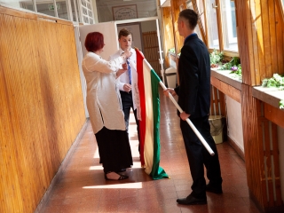 Ballagás a Dunaferr iskolában (2018) - fotó: Ónodi Zoltán