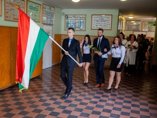 Ballagás a Dunaferr iskolában (2018) - fotó: Ónodi Zoltán