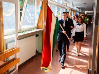 Ballagás a Dunaferr iskolában (2018) - fotó: Ónodi Zoltán