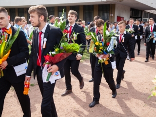 Ballagás a Dunaferr iskolában (2018) - fotó: Ónodi Zoltán