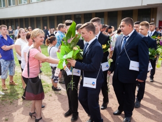 Ballagás a Dunaferr iskolában (2018) - fotó: Ónodi Zoltán