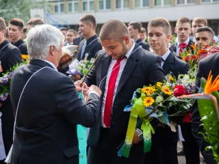 Ballagás a Dunaferr iskolában (2018) - fotó: Ónodi Zoltán