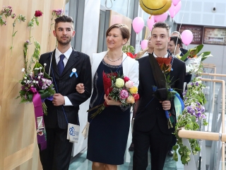 Ballagás a Bánki iskolában (2018) - fotó: Sándor Judit