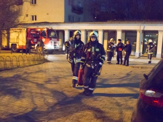 Kiürítési gyakorlat - fotó: Ónodi Zoltán