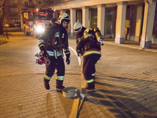 Kiürítési gyakorlat - fotó: Ónodi Zoltán