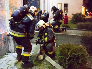 Kiürítési gyakorlat - fotó: Ónodi Zoltán