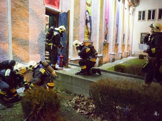 Kiürítési gyakorlat - fotó: Ónodi Zoltán